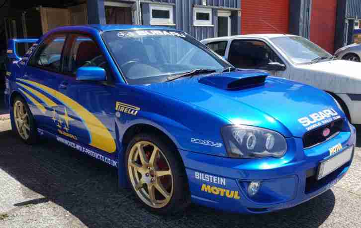 Subaru Impreza Wrx 2 0l Turbo Sti Replica Scooby Car For Sale