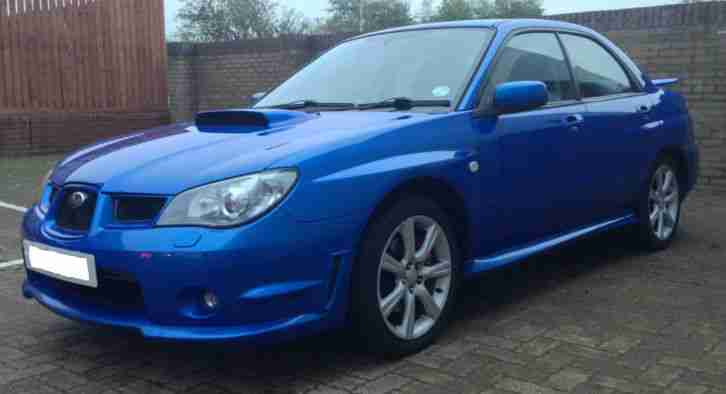 SUBARU IMPREZA WRX 2.5 PETROL BLUE SALOON 2006