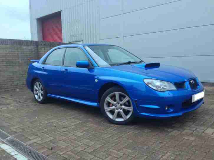 SUBARU IMPREZA WRX 2.5 PETROL BLUE SALOON 2006