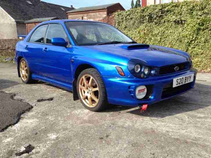 SUBARU IMPREZA WRX TURBO 2002 BUG-EYE BIG SPEC STAINLESS HEADERS 5" JDM STI JAP