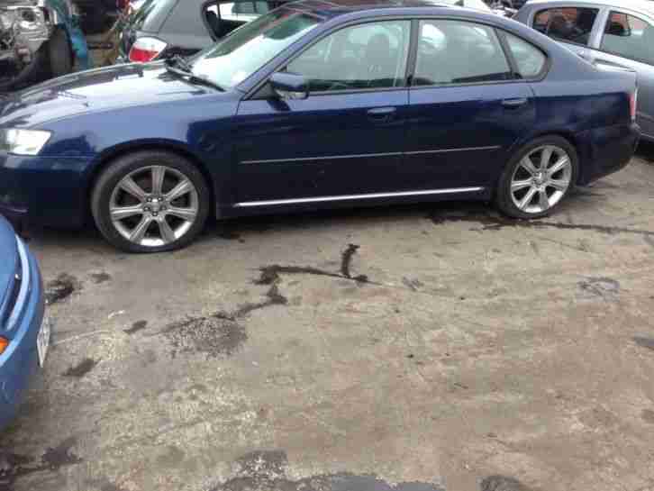 SUBARU LEGACY 2004 2007 3.0 R Spec-B Saloon H6 BREAKING COMPLETE CAR Blue