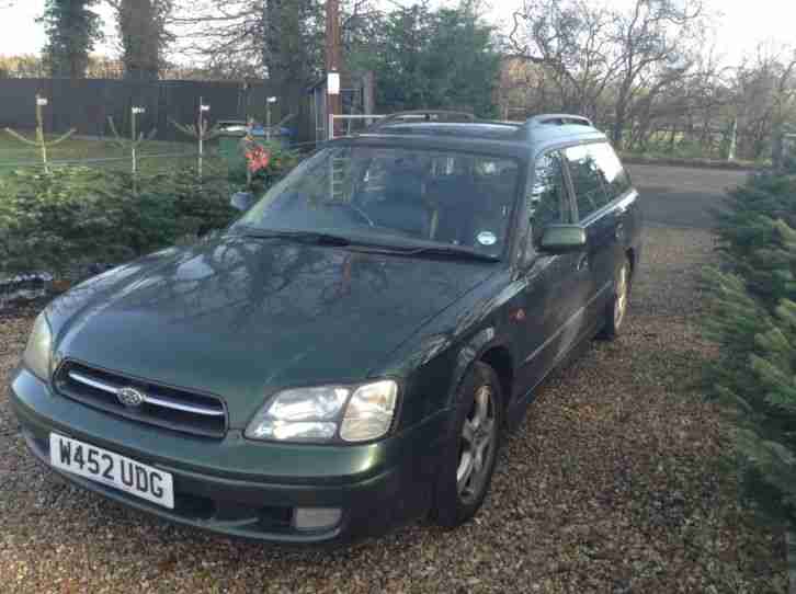 SUBARU LEGACY GX AWD AUTO GREEN w reg no reserve