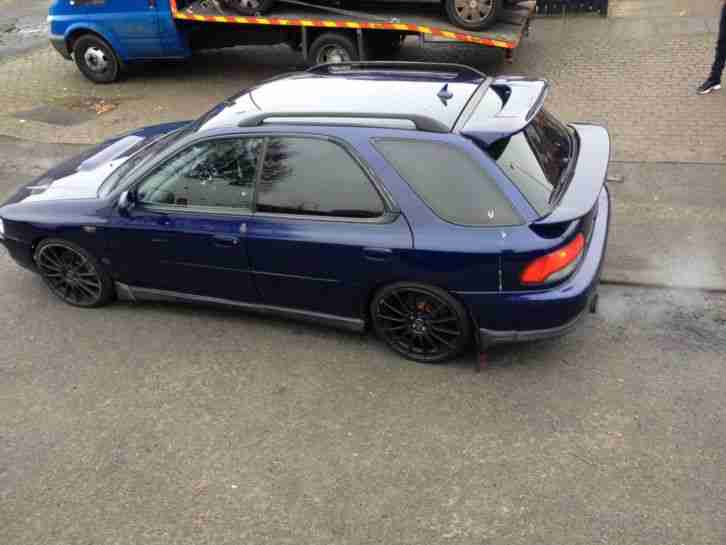 SUBARU WRX STI WAGON CLASSIC JUST BEEN FULLY FORGED 800 MILES AGO PX RECOVERY