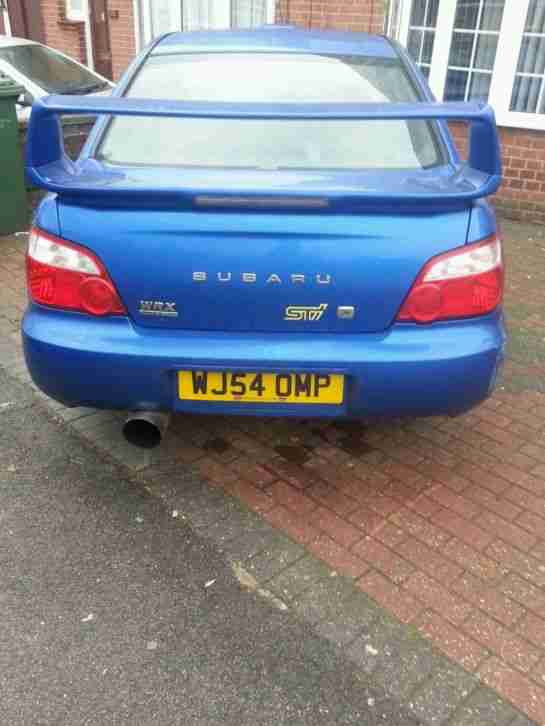 SUBARU impreza WRX STI TURBO 2004 WRITE OFF CAT C NON RUNNER GRAB A BARGAIN