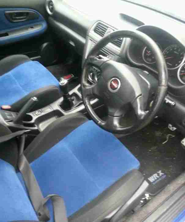 SUBARU impreza WRX STI TURBO 2004 WRITE OFF CAT C NON RUNNER GRAB A BARGAIN