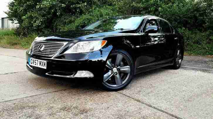 SUPERB BLACK LEXUS LS 460 SE-L ALLOYS FSH SAT NAV CAMERA 2 X KEYS PX