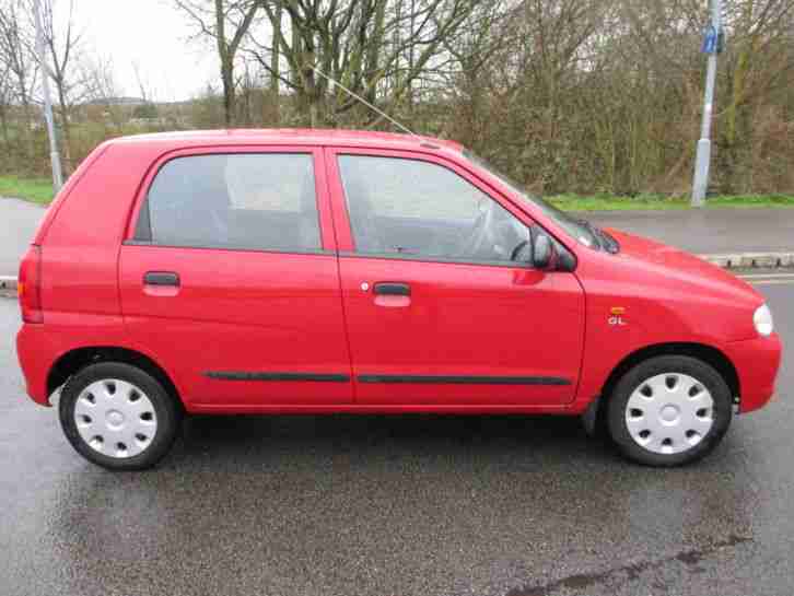 SUZUKI ALTO 1.1 GL 2004 REG Genuine 15,000 miles only Full Service History Red