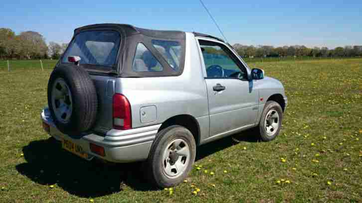 SUZUKI GRAND VITARA 16V SPORT SILVER 2004 LOW MILEAGE