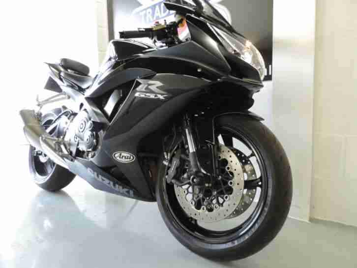 SUZUKI GSXR 750 K8 4K MILES BLACK