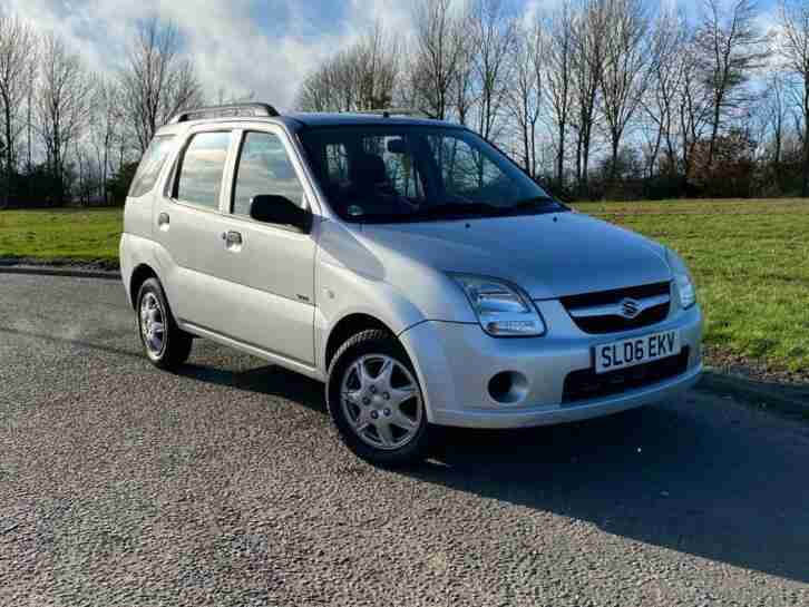 SUZUKI IGNIS 1.3 VVT GL 5 DOOR HATCHBACK SILVER MANUAL PETROL + ROOF RAILS