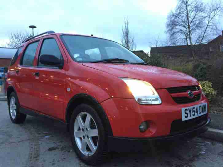 SUZUKI IGNIS RED 1.5 VVT 4 GRIP RELIABLE 4X4 OFF ROAD WITH 7 MONTH LONG MOT!