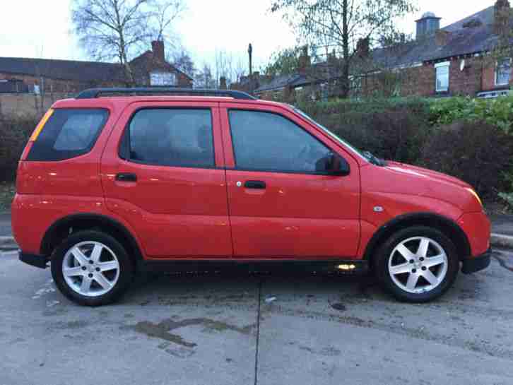 SUZUKI IGNIS RED 1.5 VVT 4 GRIP RELIABLE 4X4 OFF ROAD WITH 7 MONTH LONG MOT!