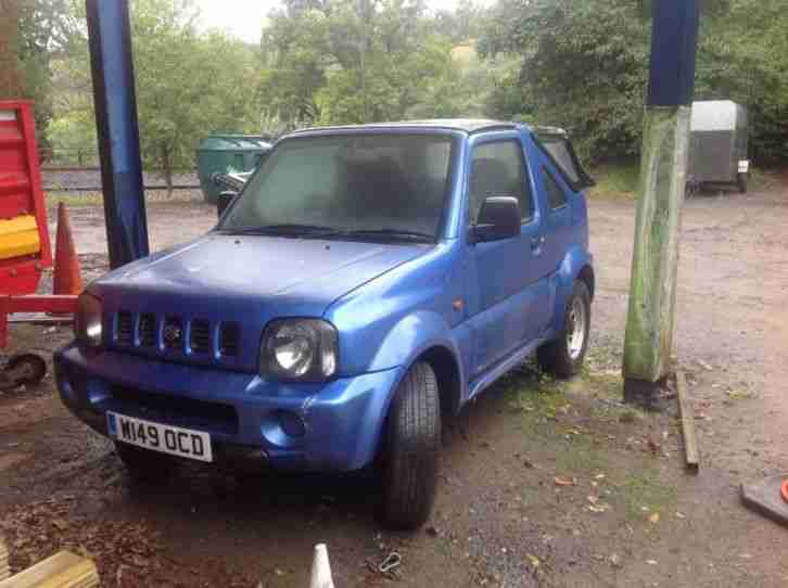 JIMNY 1.3 JLX 2000 for SPARES OR