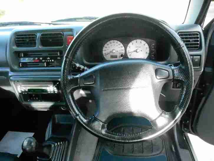 SUZUKI JIMNY 1.3 MODE BLACK/SILVER 2005(MODEL) FSH LOADS OF EXTRAS