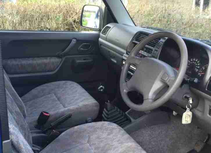 SUZUKI JIMNY JLX BLUE
