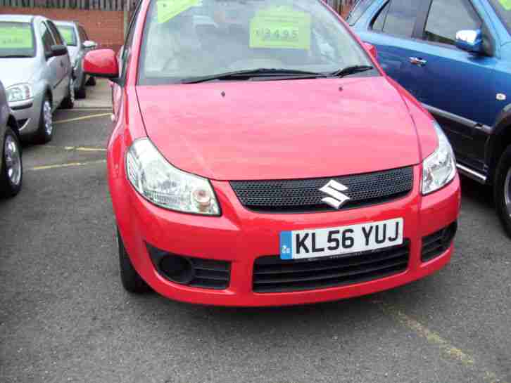 SUZUKI SX4 RED 1.6L 2006 PETROL