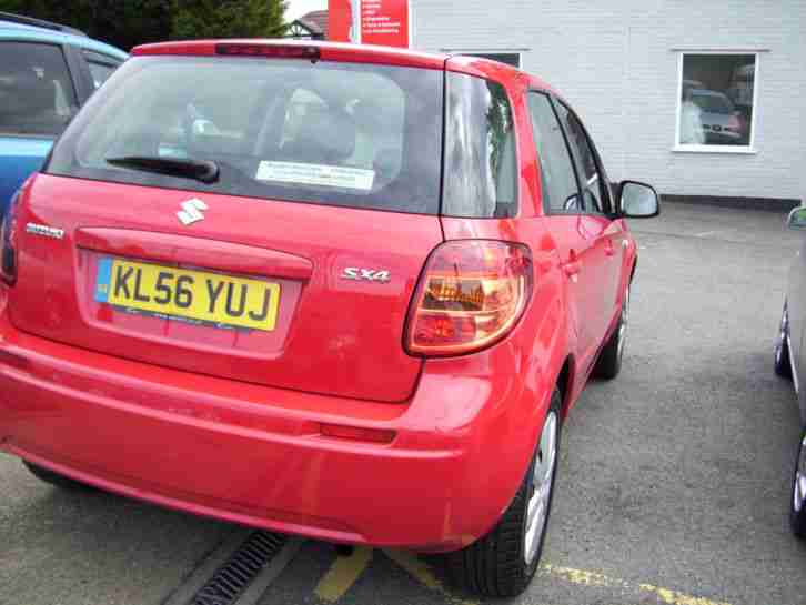 SUZUKI SX4 RED 1.6L 2006 PETROL