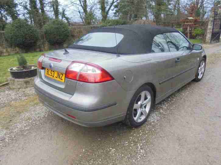 Saab 9-3 1.8t 2004MY Vector Cabriolet Full Service History