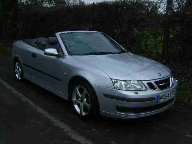 Saab 9-3 1.8t Vector Convertible 2004 54 Low Mileage Preston