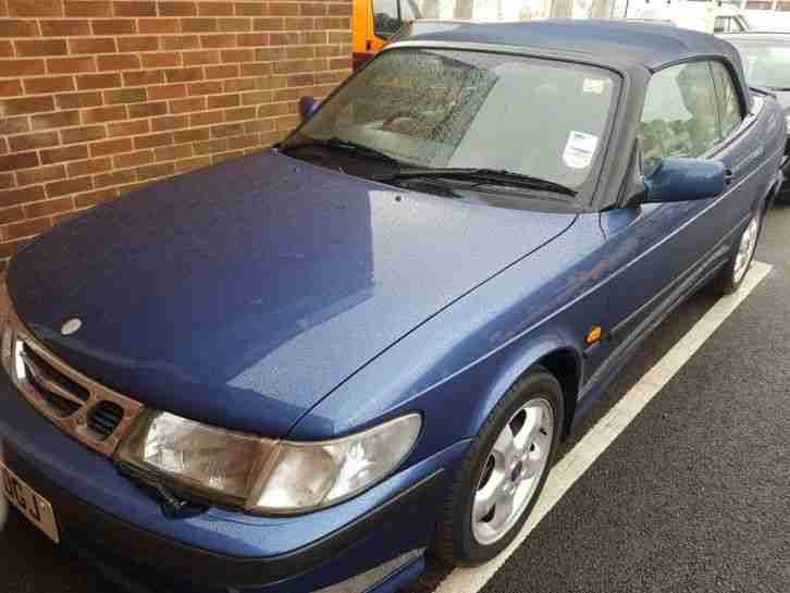 Saab 9 3 2.0 aero convertible 99p start NO RESERVE