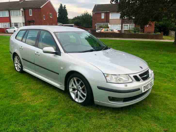 Saab 9 3 2.0T SportWagon. Auto. Aero. LEATHER TRIM. SAT NAV. CRUSIE CONTROL. A C