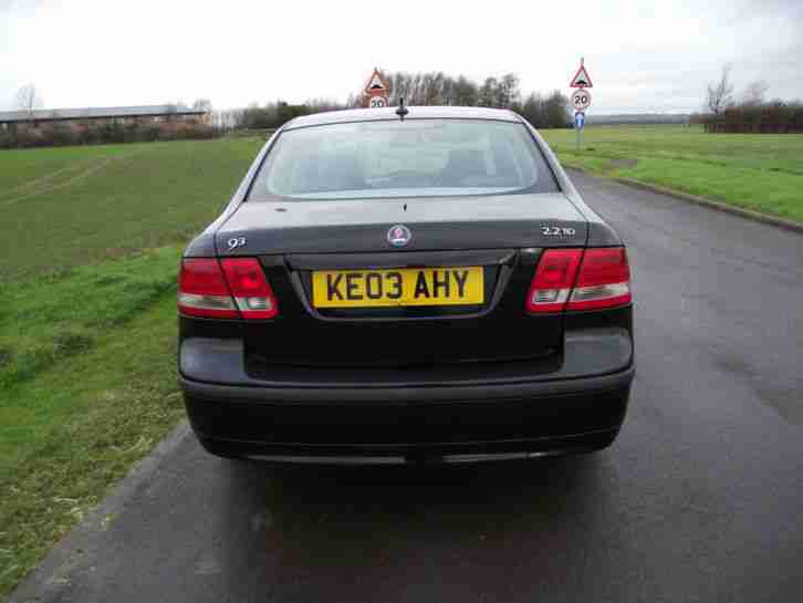 Saab 9-3 2.2TiD 2003MY Vector 118K FSH Just serviced, Good condition, New MOT