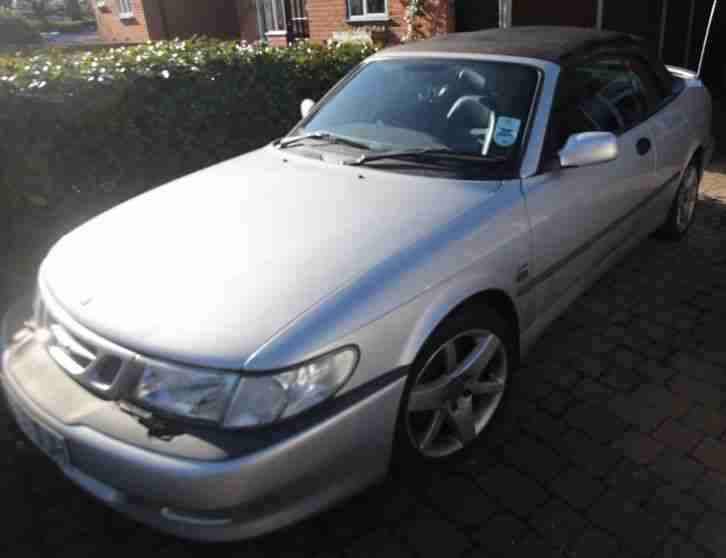 Saab 9-3 Aero Convertible Silver