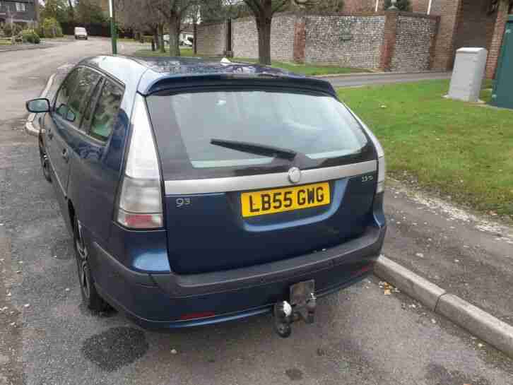 Saab 9 3 vector sport diesel estate with towbar