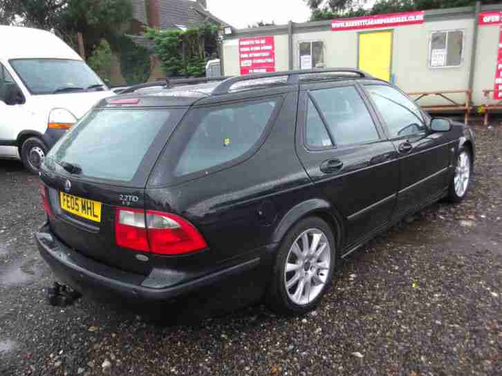 Saab 9-5 2.2TiD Vector Sport, SPARES OR REPAIRS, Good History, Ideal Export,