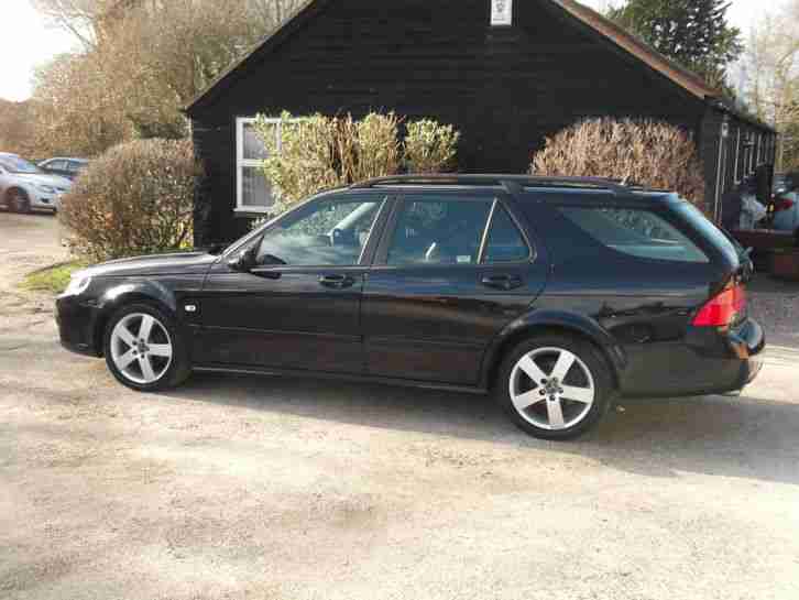 Saab 9-5 Edition 2010/59 Black - Black leather Sports Seats £4795