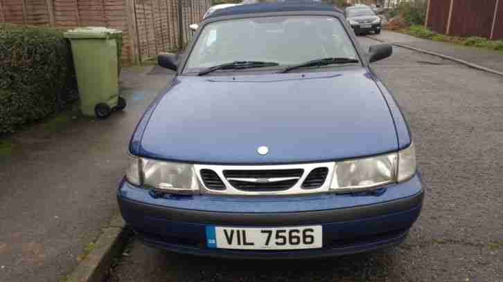 Saab 93 SE Convertible spares or repair