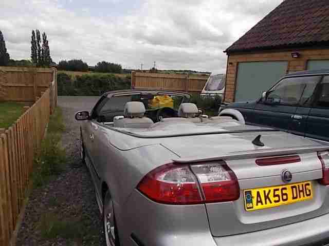 Saab 93 TiD convertable with Platinum Warrenty to October 2016