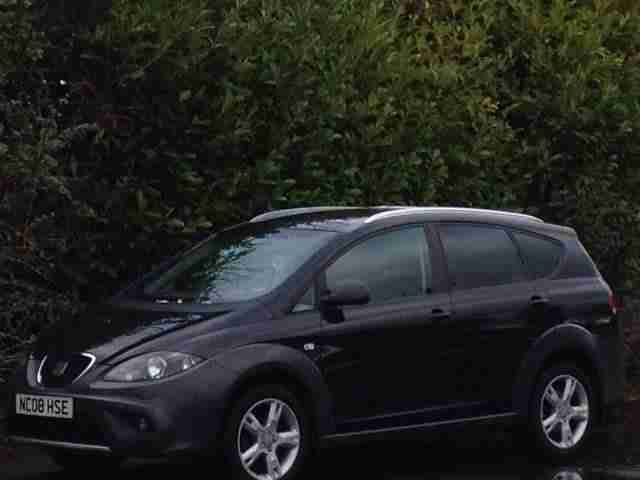 Seat ALTEA XL FREETRACK 4x4 125k 6 speed TV DVD screen Finance available