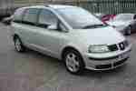 Alhambra 1.9TDi SE, 02 reg, high miles,