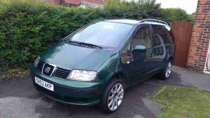 Seat Alhambra 1.9tdi 53plate 12 month MOT