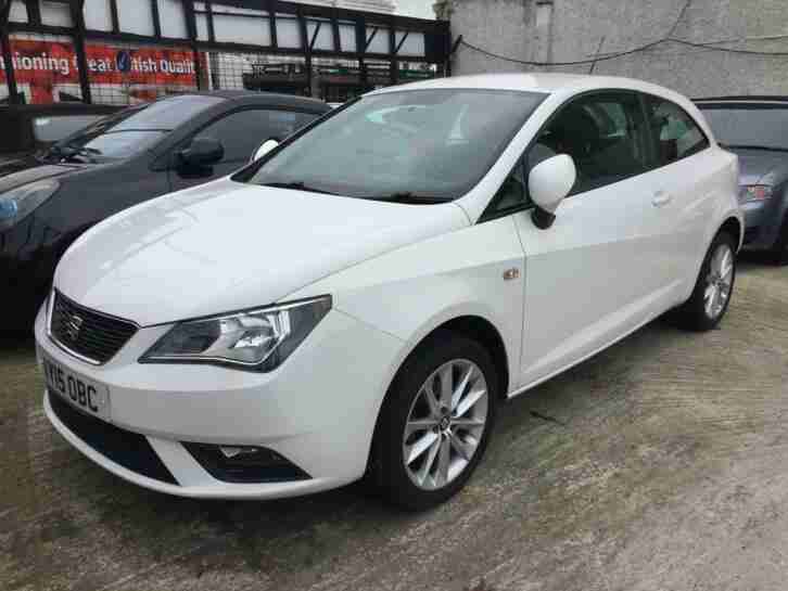 Seat Ibiza 1.4 16v ( 85ps ) Sport Coupe 2015 Toca white 3 door