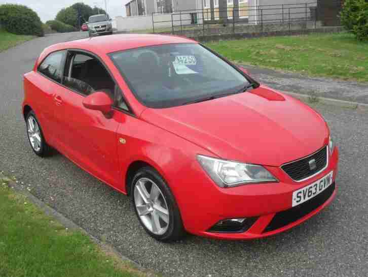 Seat Ibiza 1.4 ( 85ps ) SportCoupe 2013MY Toca 56500 Mls MOT 21 1 20 2 Keys