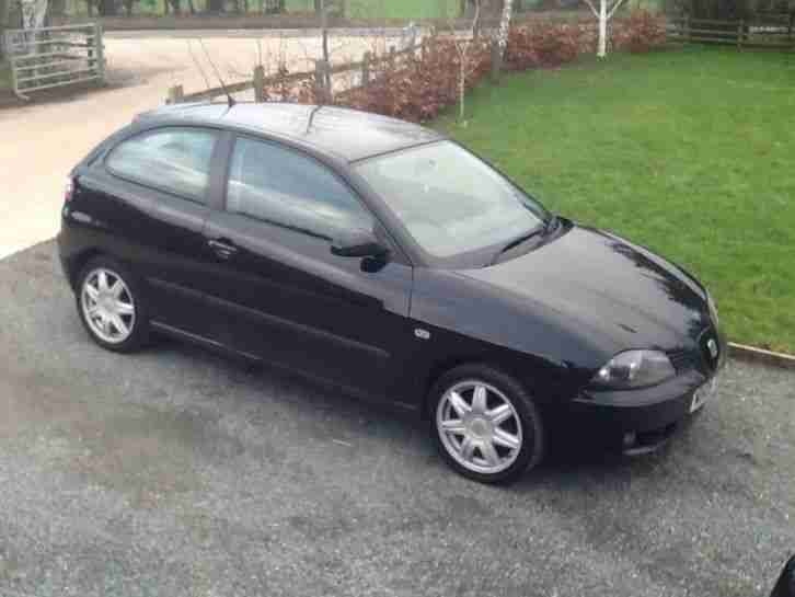 Seat Ibiza 1.4 sport 3dr 2005 black