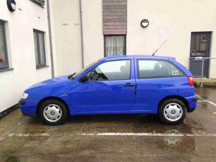 Ibiza 1.4ltr 3dr Blue (2001) ABS, AM