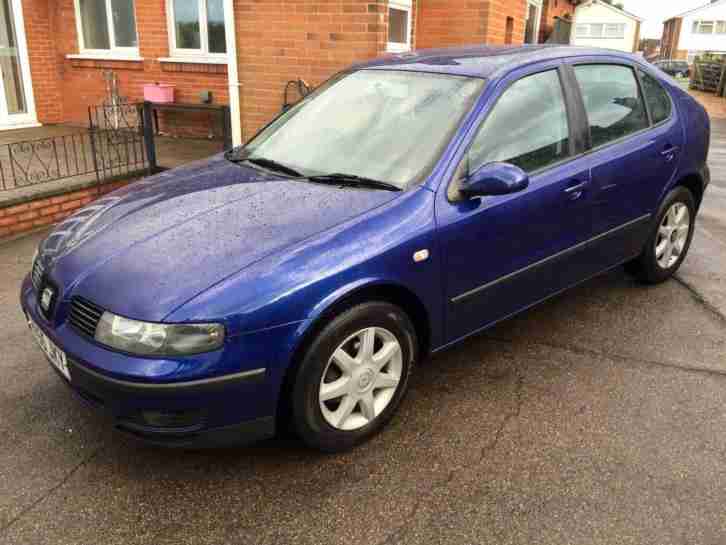 Seat Leon 1.6 s 2005 55 reg Petrol manual 1 LADY OWNER FULL HISTORY