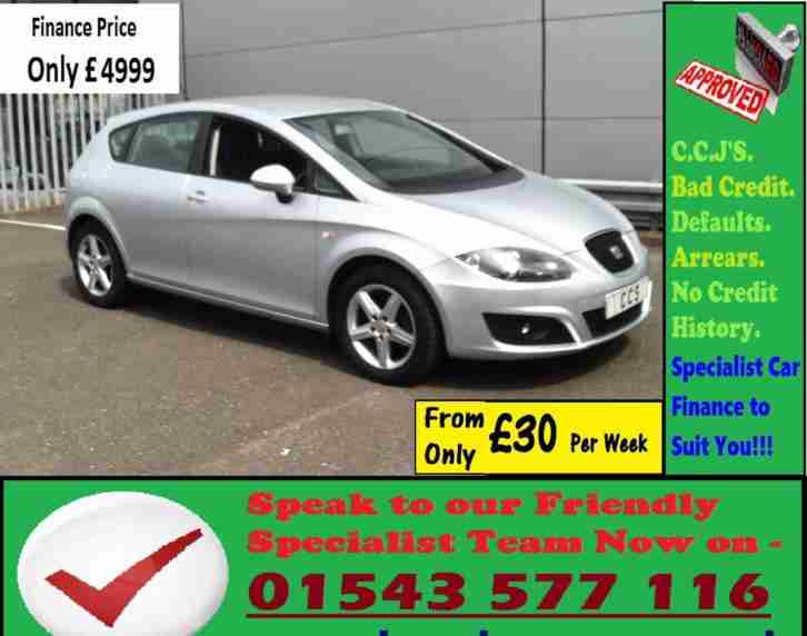 Seat Leon 1.6TDI CR ( 105ps ) 2010MY S Emocion GUARANTEED CAR FINANCE