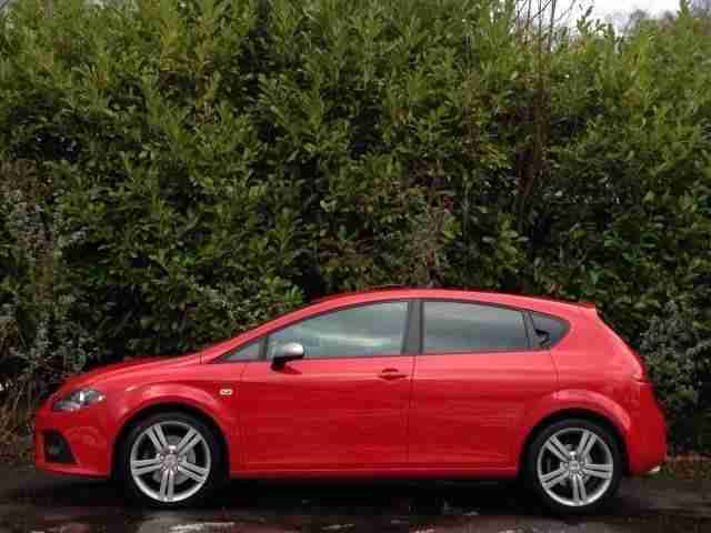 Seat Leon 2.0 T FR TURBO 6 SPEED 49kFSH RED FR 18" ALLOYS FIANANCE AVAILABL