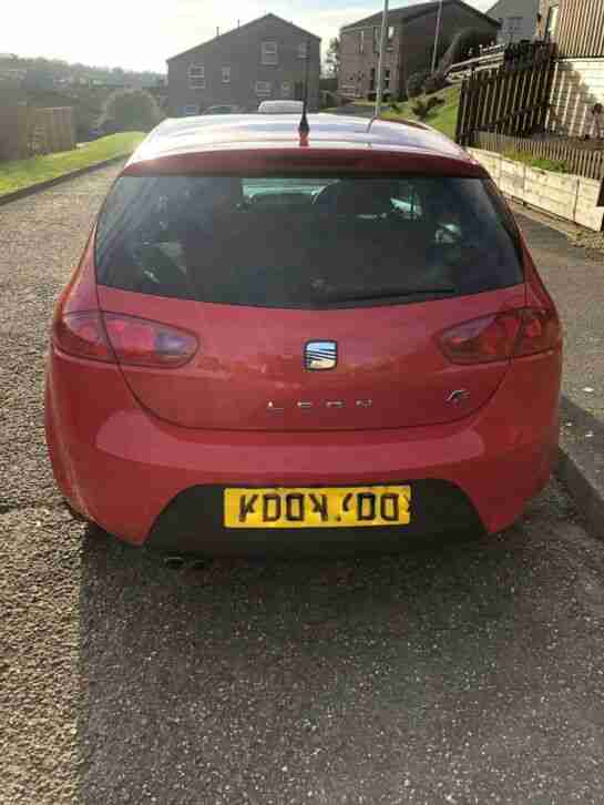 Seat Leon FR170 BHP 2009 reg cambelt & water pump done 9 service stamps