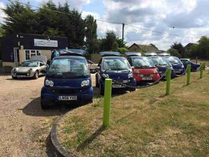 Selection of fortwo and roadsters