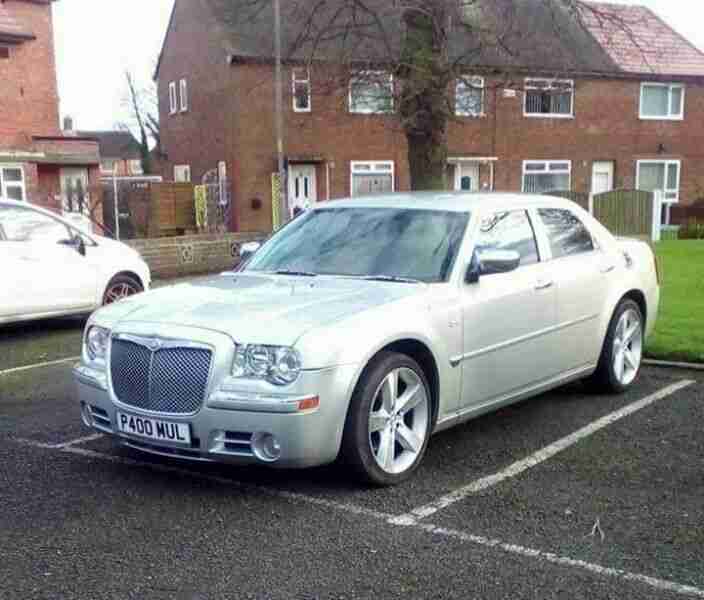 Silver 2006 Chrysler 300c V6 AUTO 3.5 Petrol low Mileage MOT With Bentley Grill