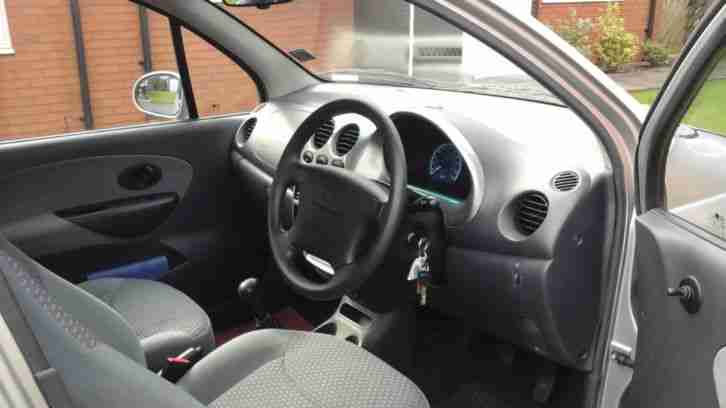 Silver Daewoo Matiz SE 1.0 Car - 2003 - only 46,500 miles