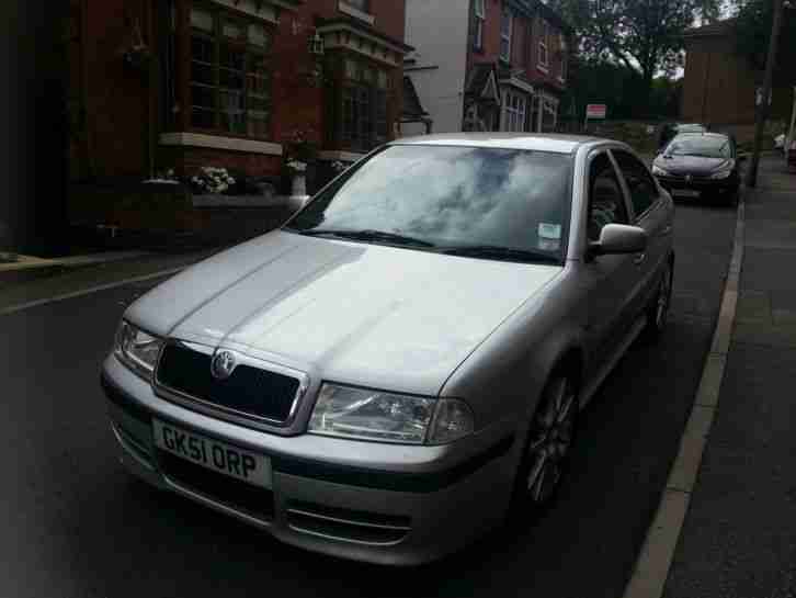 Silver Skoda Octavia VRS, Drives Great