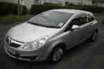 Silver Vauxhall Corsa 2008 (58) Life 1.2ltr