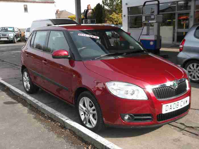 Skoda Fabia 1.4TDI. Skoda car from United Kingdom
