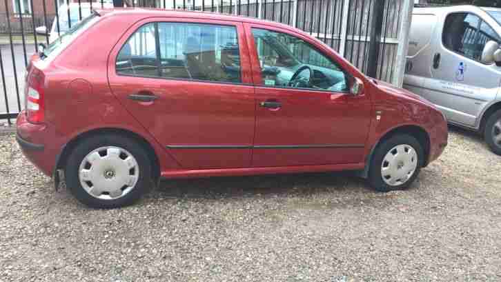 Skoda Fabia 1.9 SDi Comfort 2001 HATCH 5DR ORANGE 73000 MIL.